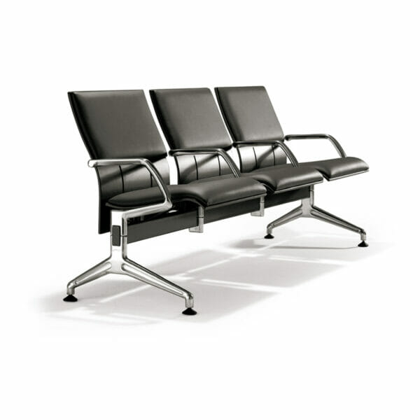 7000 airport seating,kusch+co,beam seating,airport bench