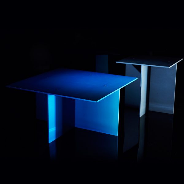 deadgood anodised tables,aluminium low tables