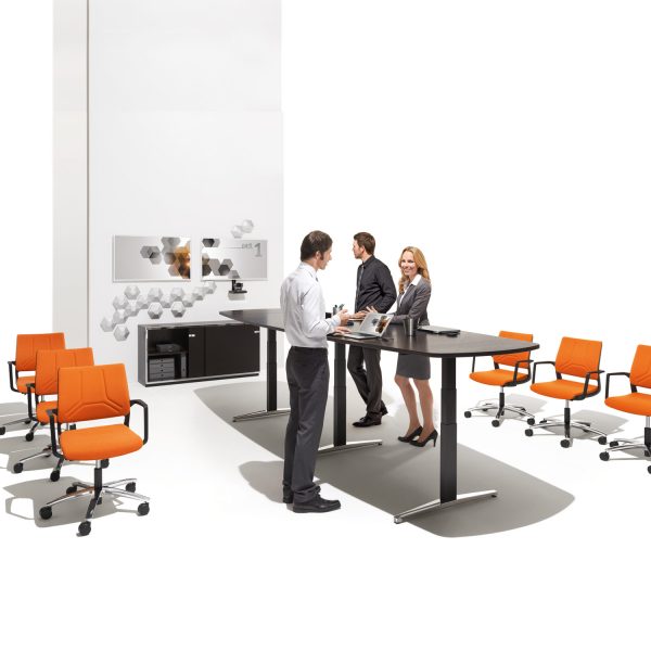 Sedus Attention T Meeting Table,adjustable height tables