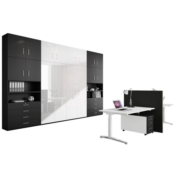 Canvaro Office Desks, assmann,open plan office desks