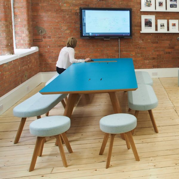 Centro Tables TTRD, Solid Wood Meeting Tables, Connection