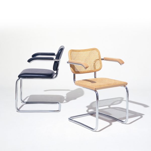 Cesca chairs, Breuer Collection Cesca Chairs, Knoll Studio Cesca Cantilever Chairs