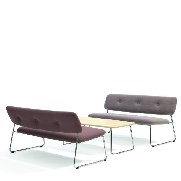 Dundra Sofa Bench S74,Upholstered stackable bench seat,apres furniture,Bla Station furniture