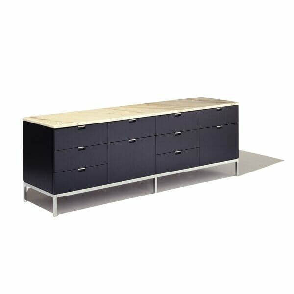 Florence Knoll Low Cabinets, Knoll Low Office Credenzas, Contemporary Sideboard Table