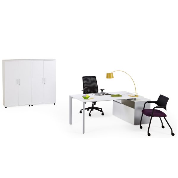 Koleksiyon Lean Office Desk with Pedestal
