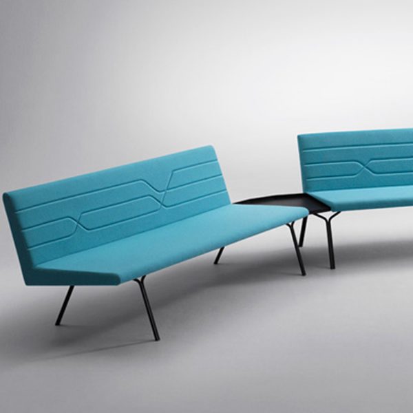 Linea Sofa by Offecct, Upholstered Soft Seating, LINEA Office Sofa