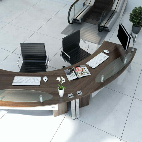 Linnea Executive Reception Desk by Elite