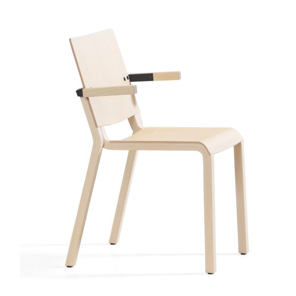 Vivi 4A Armchair, B904A, wooden stacking chairs, bla station